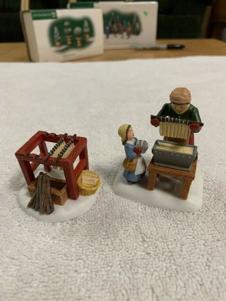Dept 56 “making The Christmas Candles” Figurines,  England Village Series