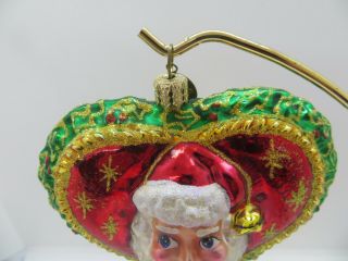 Christopher Radko Heart of Christmas Ornament Santa 2
