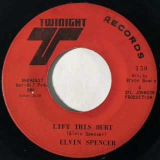 Elvin Spencer Lift This Hurt Twinight Soul Funk 45 Hear