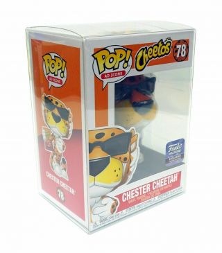 Funko Pop Chester Cheetah 78,  Protector Case Cheetos Hollywood Exclusive