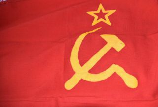 Socialist USSR Soviet Navy Fleet Wool Flag 2