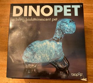 Dinopet Biopop Luminescent Pet.  Discontinued Does Not Include Dinoflagellate
