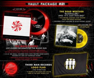 The White Stripes Vault Package 21 Complete Vinyl Third Man Records