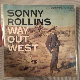 Sonny Rollins Jazz Classic: Way Out West First Pressing 1957 Mono