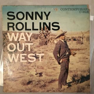 Sonny Rollins Jazz Classic: Way Out West First Pressing 1957 Mono 2