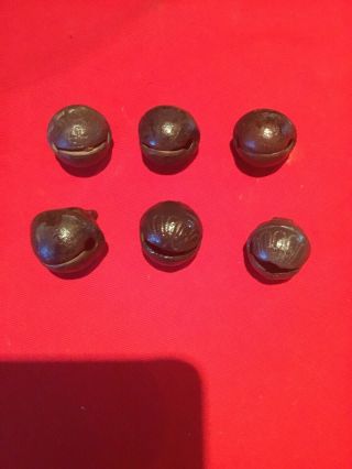 Metal Detecting Finds Crotal Bells 6 In Good Order All Ring Very Old