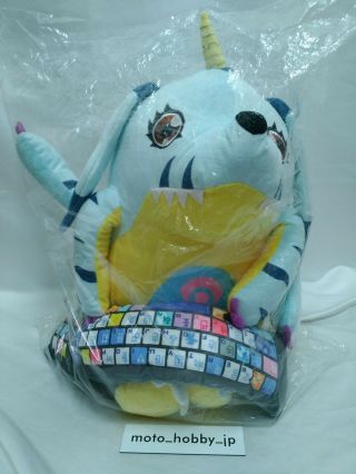 Bandai Digital Monster Pc Cushion Gabumon Plush Doll From Japan