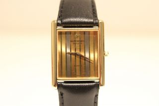 Vintage Swiss Ladies 18k Gold Plated Quartz Watch " Raymond Weil " Geneve