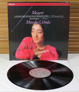 412 617 - 1 (philips Digital) Mozart: 3 Piano Sonatas & Fantasia Mitsuko Uchida