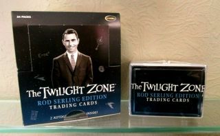 2019 Twilight Zone Serling Edition Cards Complete Base Set W/case W/display Box