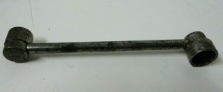 Vintage Snap On F1820 9/16 " & 5/8 " Hammer Head Fixed Socket Wrench