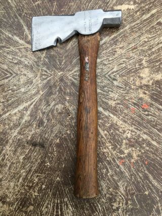 Vintage True Temper No.  TL Dry Wall Shingle Hatchet Axe Hammer Tool Polished 3