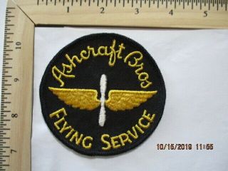 Patch Ww2 Us Army Air Force Ashcraft Bros Flying Service Home Front Aviation