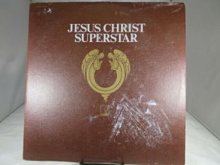 Jesus Christ Superstar 1970 2 Lp Decca Dxsa 7206 Webber Rice Vg,