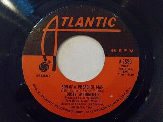 Dusty Springfield Son Of A Preacher Man / Just A Little Lovin’ 45 Vinyl Record