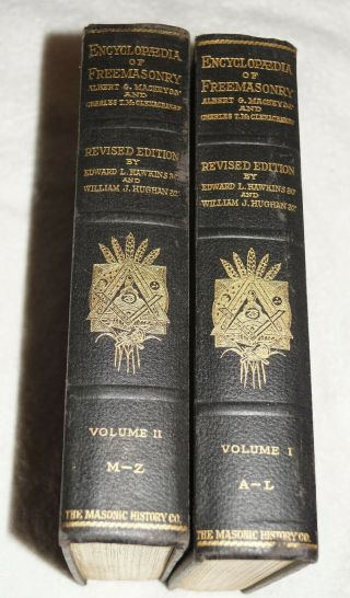 An Encyclopaedia Of Freemasonry By Albert Mackey (1918) 2 Volumes