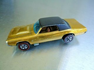 Vintage 1960’s Mattel Redline Hot Wheels Gold Custom T - Bird Car Hk As - Is