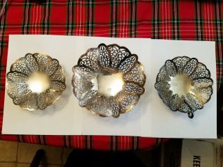 (3) Lovelace International Silver Co.  Dishes