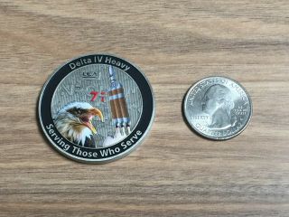 Rare Nrol - 71 Ula Nro Delta Iv Heavy Coin National Reconnaissance Office