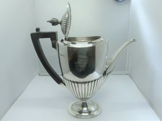 1894 Victorian - Mappin Brothers - Solid Sterling Silver - Coffee Pot - 645 Grms