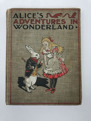 Alice’s Adventures In Wonderland Vintage Book