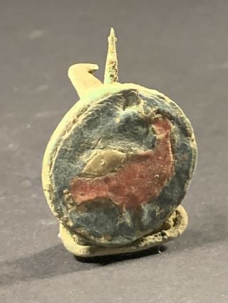 ANCIENT ROMAN ENAMELLED FIBULA BROOCH DEPICTING BIRD - CIRCA 200 - 300 AD 3