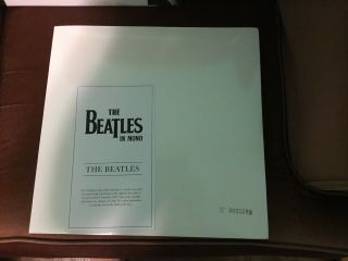 The Beatles [white Album] [mono Remastered] [discontinued] (180g Vinyl,  2014) Nm