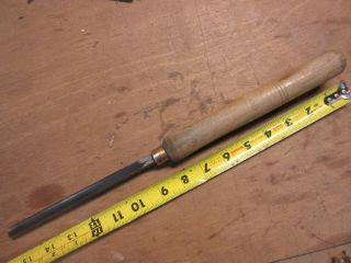 Vintage Buck Brothers 1/2 " Gouge Wood Carving Lathe Turning Hand Tool