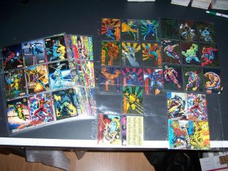1994 Marvel Universe Comic Cards Base Set Power Blasts Suspended Animation Promo
