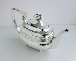 Georgian Solid Silver Teapot - London 1808 - Robert Hennell