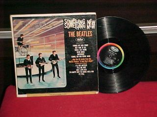 The Beatles " Something " Lp 1964 Mono Capitol
