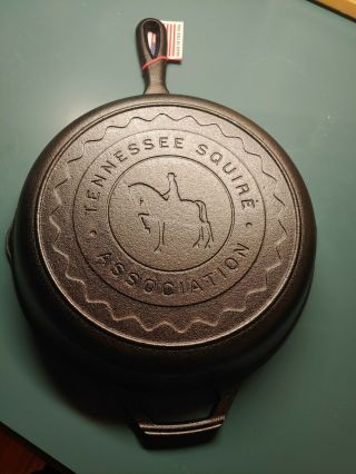 Jack Daniels Tennessee Squire Cast Iron Frying Pan