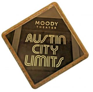 Fleur De Stone Austin City Limits Moody Theater Souvenir Coaster