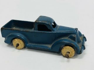 Vintage 1930s Arcade Cast Iron Toy Truck 1499