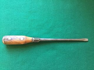 Rare Vintage Tryon’s 13” Perfect Handle Screwdriver - Round Handle