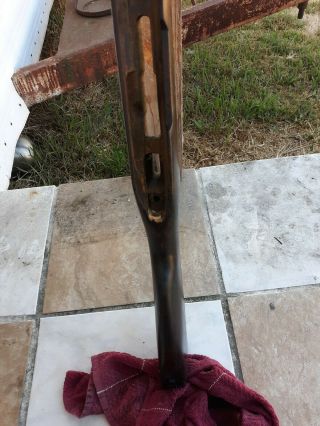 Wwii Russian Mosin Nagant M44 Carbine Wooden Stock With Butt Plate