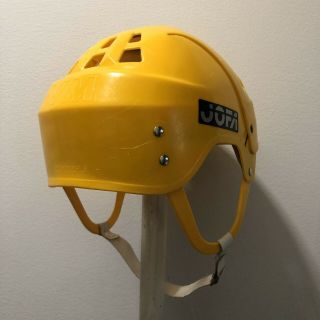 JOFA hockey helmet 23551 Gretzky style yellow classic vintage 3
