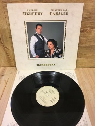 Freddie Mercury Montserrat Caballe Barcelona Vinyl Record