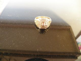 Vintage Ladies 10k Gold Class Ring 1943 Size 5.  5 4 Grams