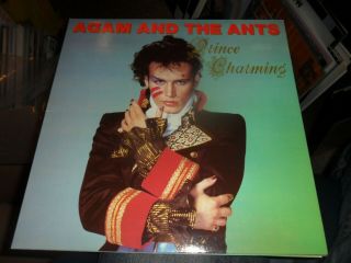 Adam And The Ants Prince Charming Uk Vinyl Album