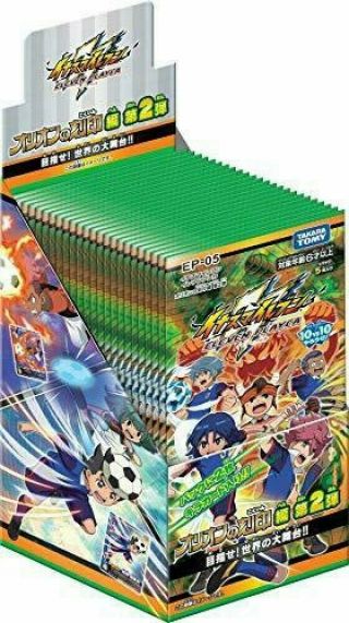 Inazuma Eleven Eleven Pre - Mosquito Orion Engraved Knitting 2nd Dp - Box 24 Packs