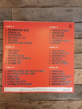 The Clash Sandinista Vinyl Uk Press cbs FSLN 1 2