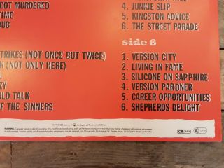 The Clash Sandinista Vinyl Uk Press cbs FSLN 1 3