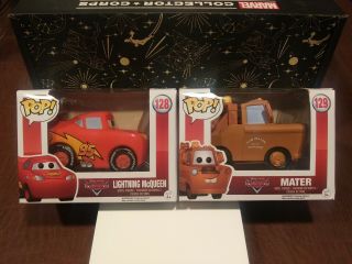 Funko Pop Disney Cars Lightning Mcqueen And Mater