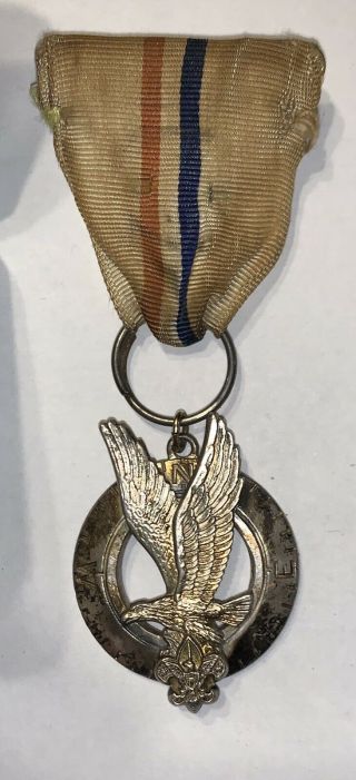 Boy Scout Silver Award Medal Type 2