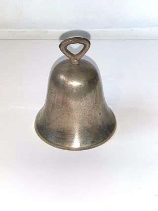 Vintage Or Antique Silver Plated Bell By Raimond Sheffield Epns