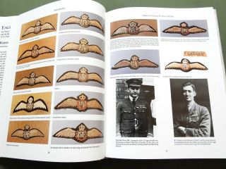 " Eagles Recalled " British Raf Ww2 Pilot Aircrew Wings Insignia Reference Book