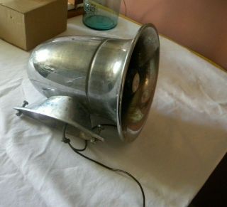 Vintage,  Federal Sign And Signal Corp,  Cp25 A3,  Pa,  Speaker,  Siren,  Ohio Estate,