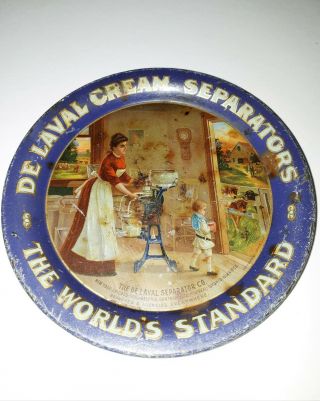 1930s Delaval Cream Separator Tip Tray The Worlds Standard Graphics