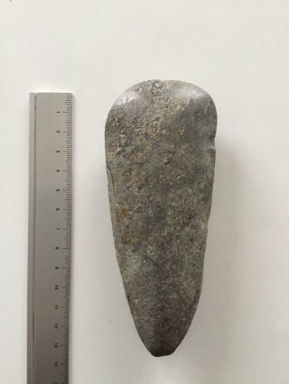 Pre - Columbian Stone Axe Head (no 7)